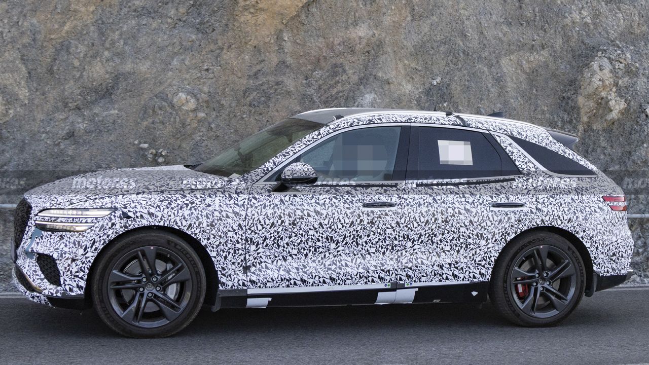 Genesis GV70 Hybrid Spied with New Design Details Ahead of 2027 Launch