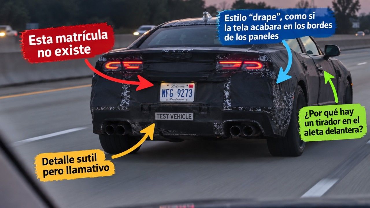 Viral 'Four-Door Camaro' Image Is an AI-Generated Fake