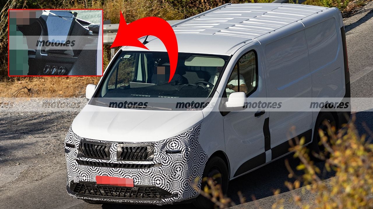 2028 Nissan Primastar Spied With Updated Interior and Facelift
