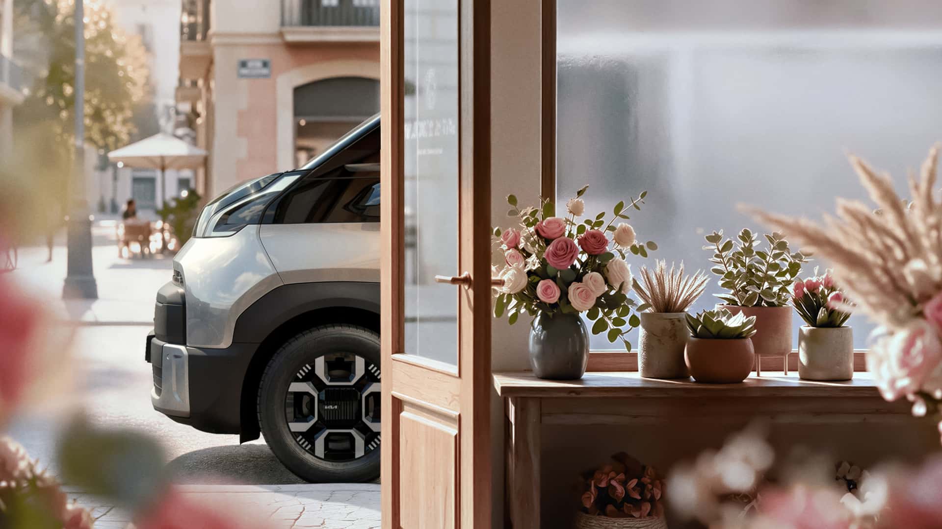 Kia Previews Larger Electric Van PV7 Ahead of 2026 Debut