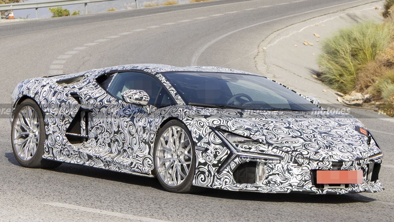 Lamborghini Revuelto Spyder Prototype Spotted Testing with 1,015 HP V12 Engine