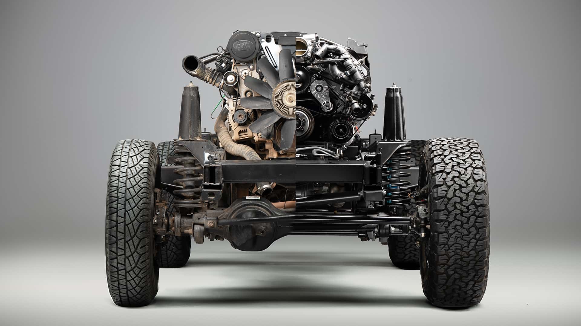 Land Rover Offers 405-HP V8 Upgrade for Classic Defender 90 and 110