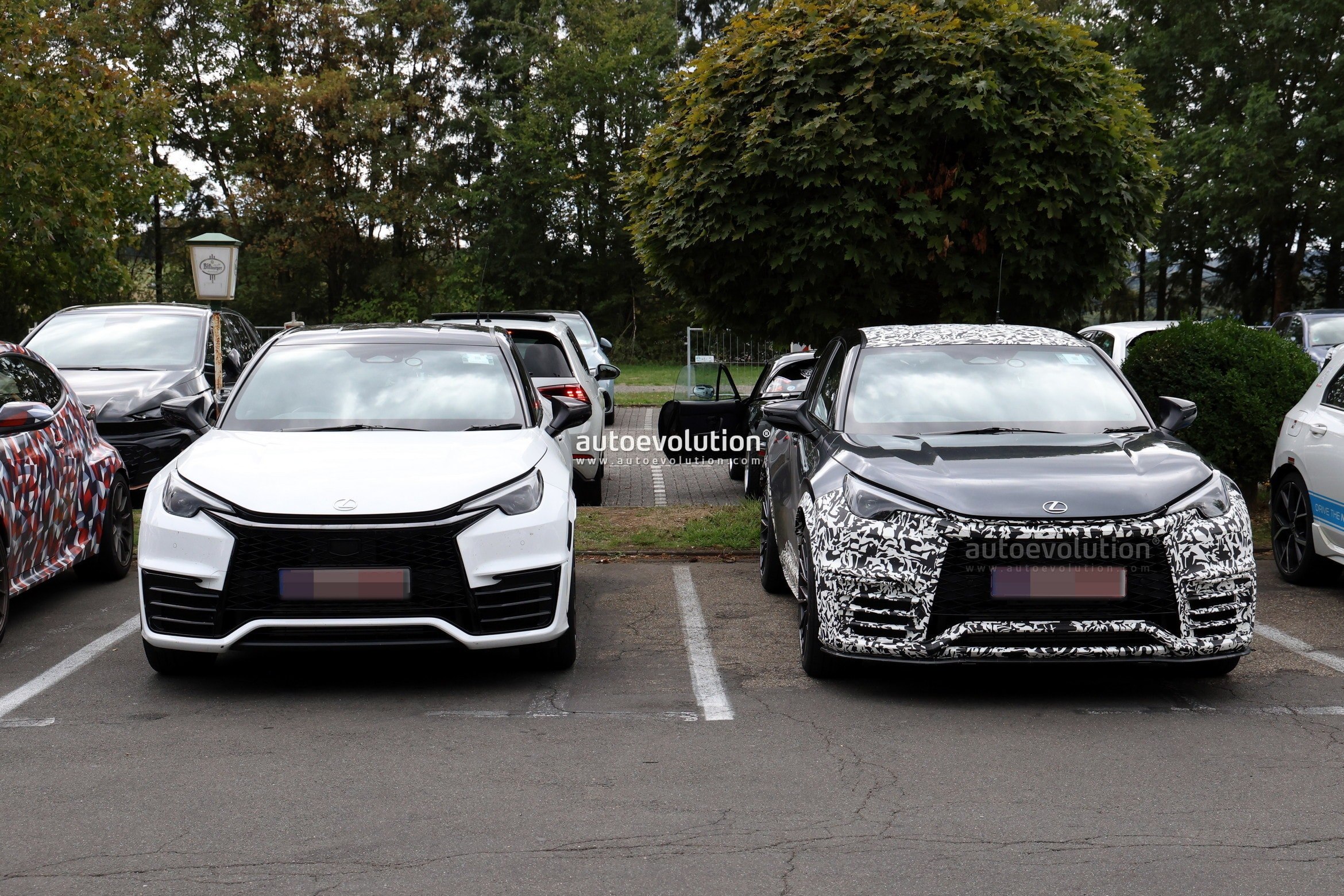 Lexus Tests More Aggressive LBX Morizo RR Prototype With Carbon Roof