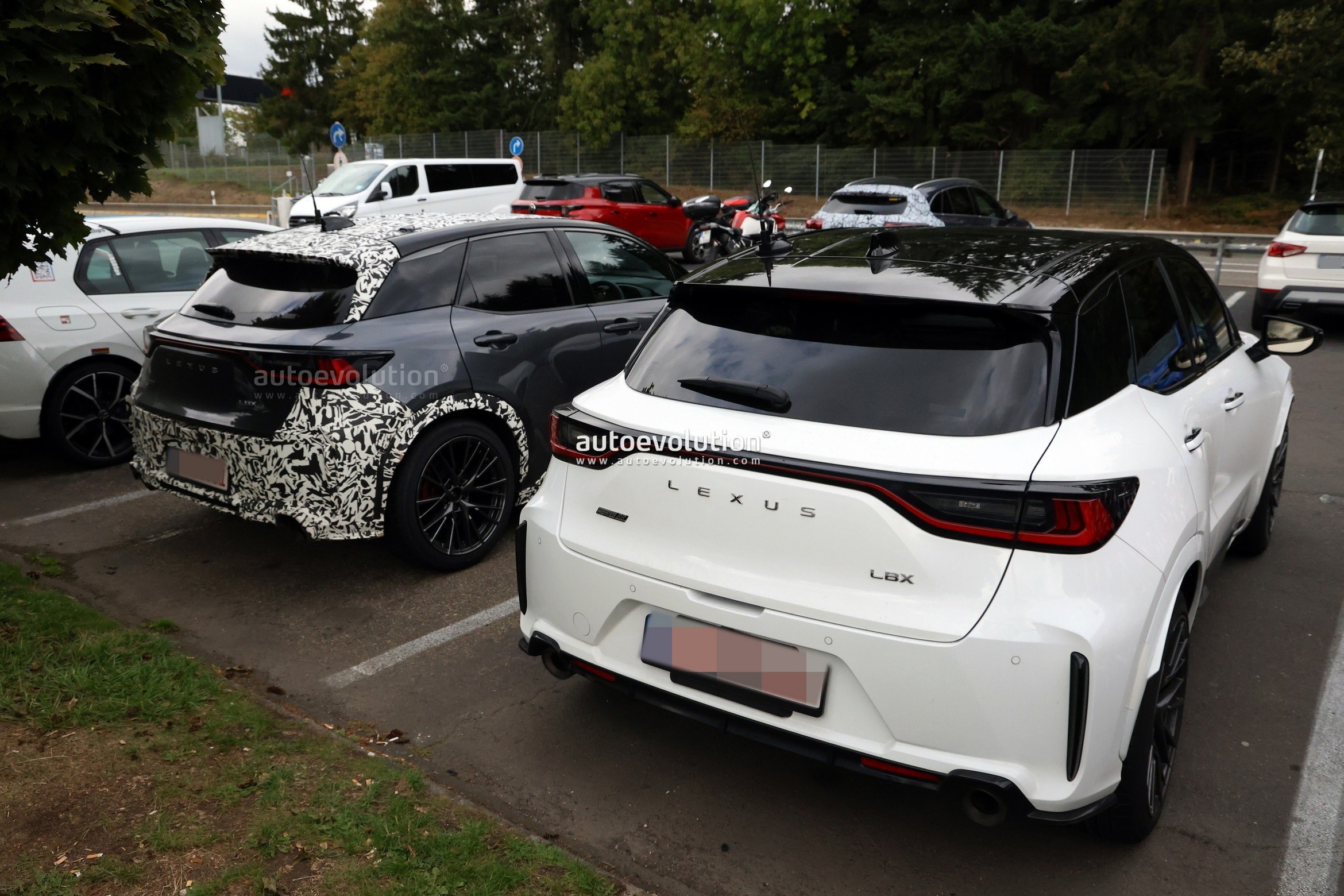 Lexus Tests More Aggressive LBX Morizo RR Prototype With Carbon Roof