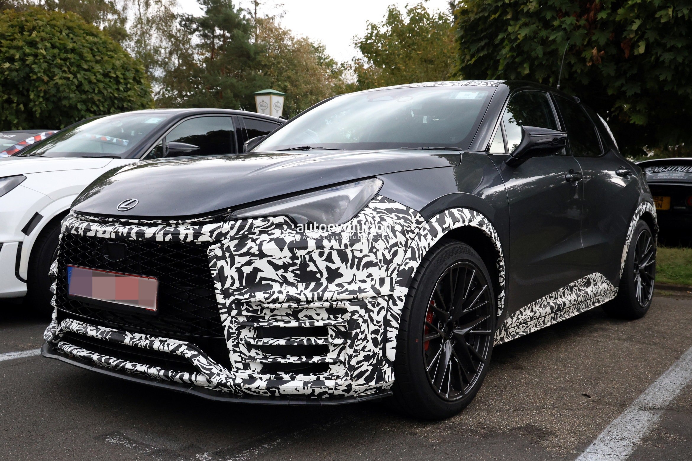 Lexus Tests More Aggressive LBX Morizo RR Prototype With Carbon Roof