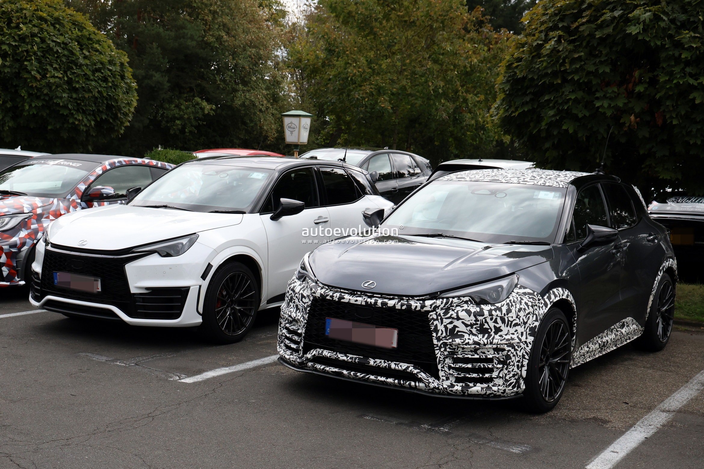 Lexus Tests More Aggressive LBX Morizo RR Prototype With Carbon Roof