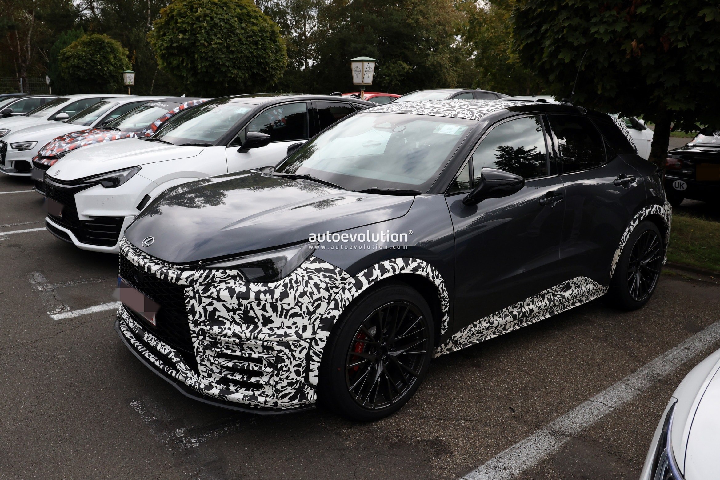 Lexus Tests More Aggressive LBX Morizo RR Prototype With Carbon Roof