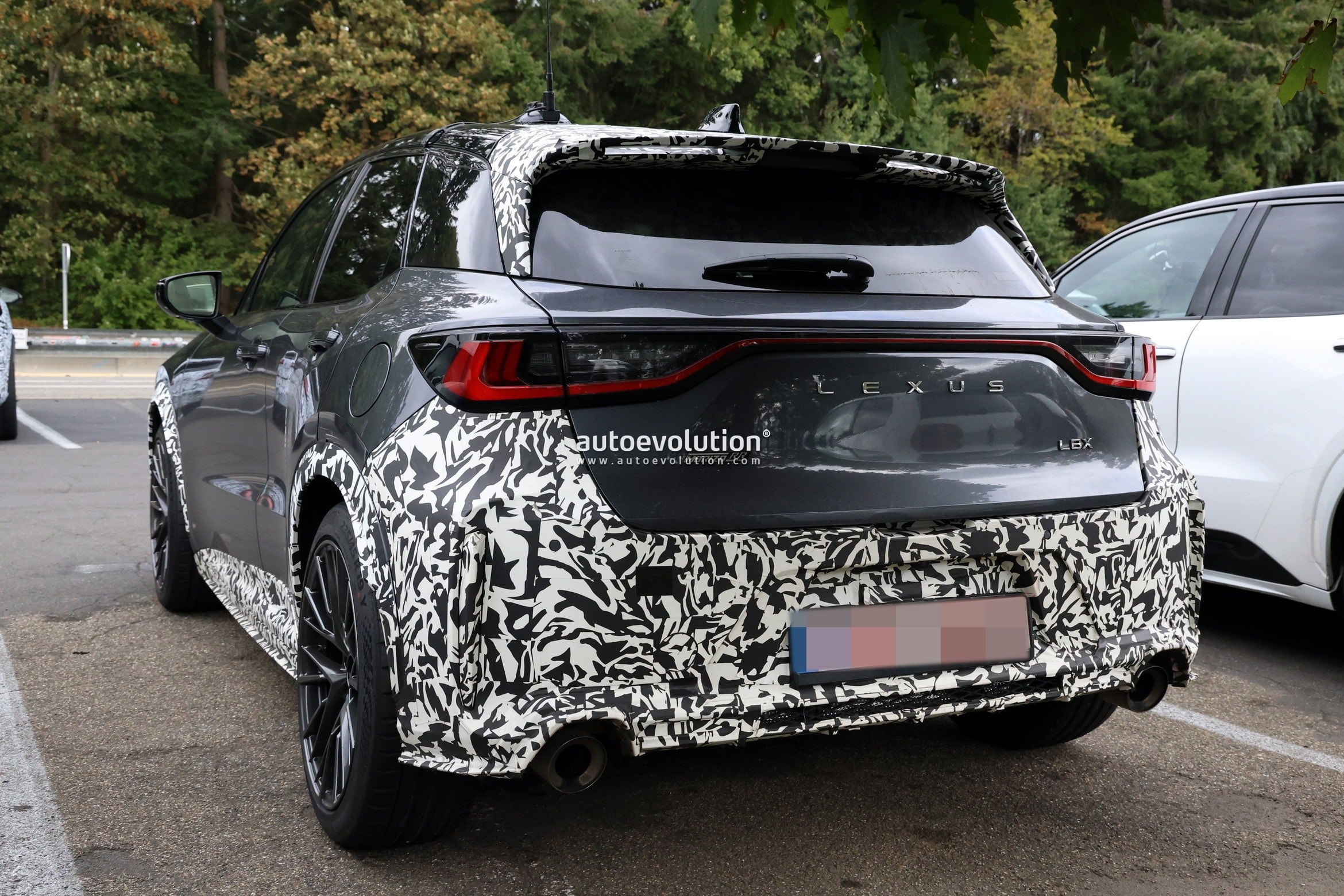 Lexus Tests More Aggressive LBX Morizo RR Prototype With Carbon Roof