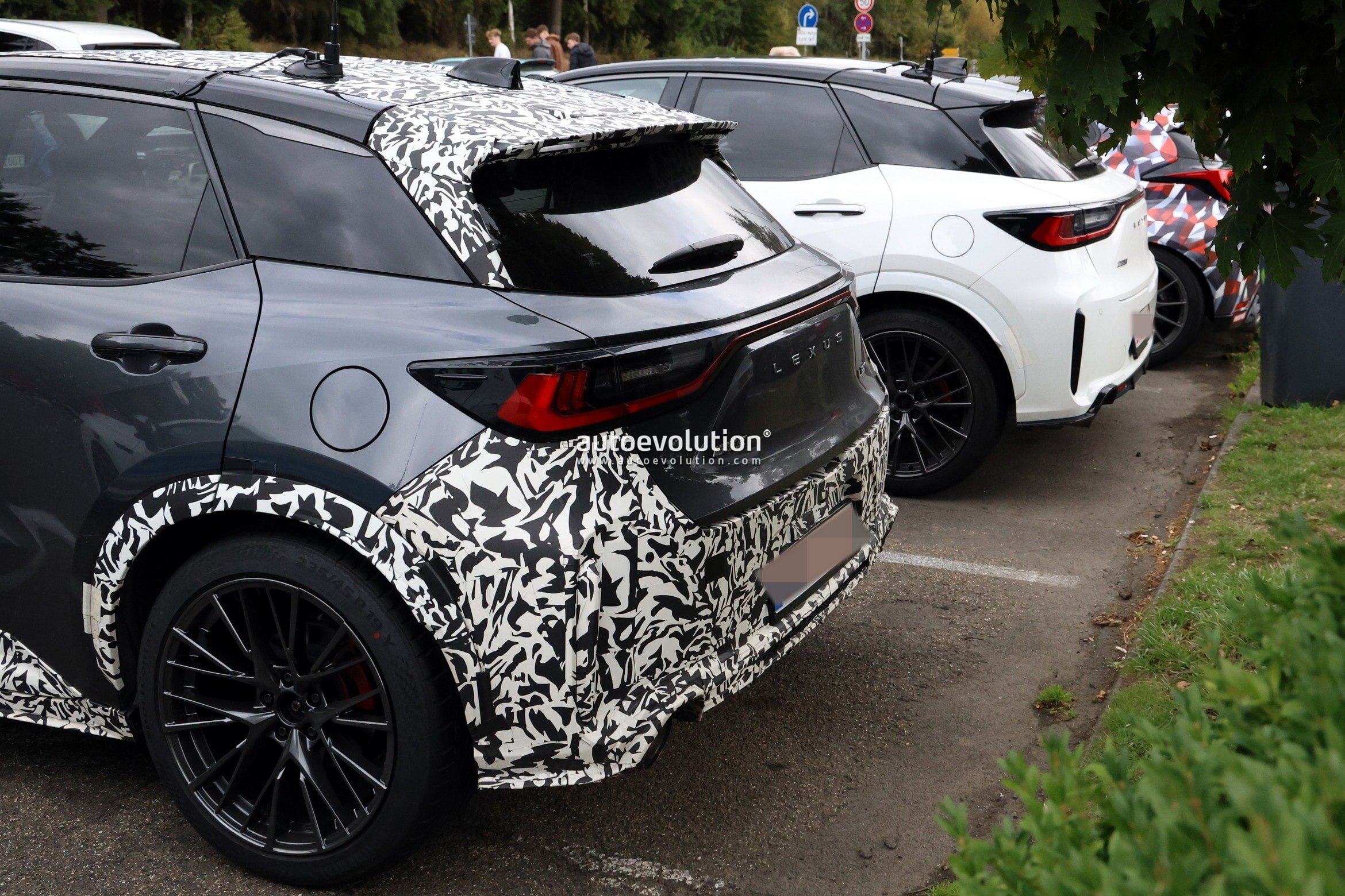 Lexus Tests More Aggressive LBX Morizo RR Prototype With Carbon Roof