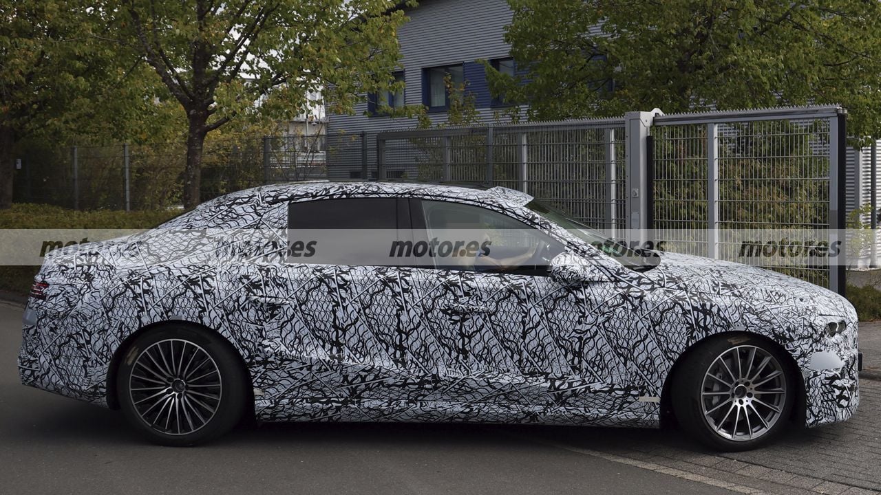 New Mercedes E-Class Electric Prototype Reveals Classic Sedan Design and Updated Lights