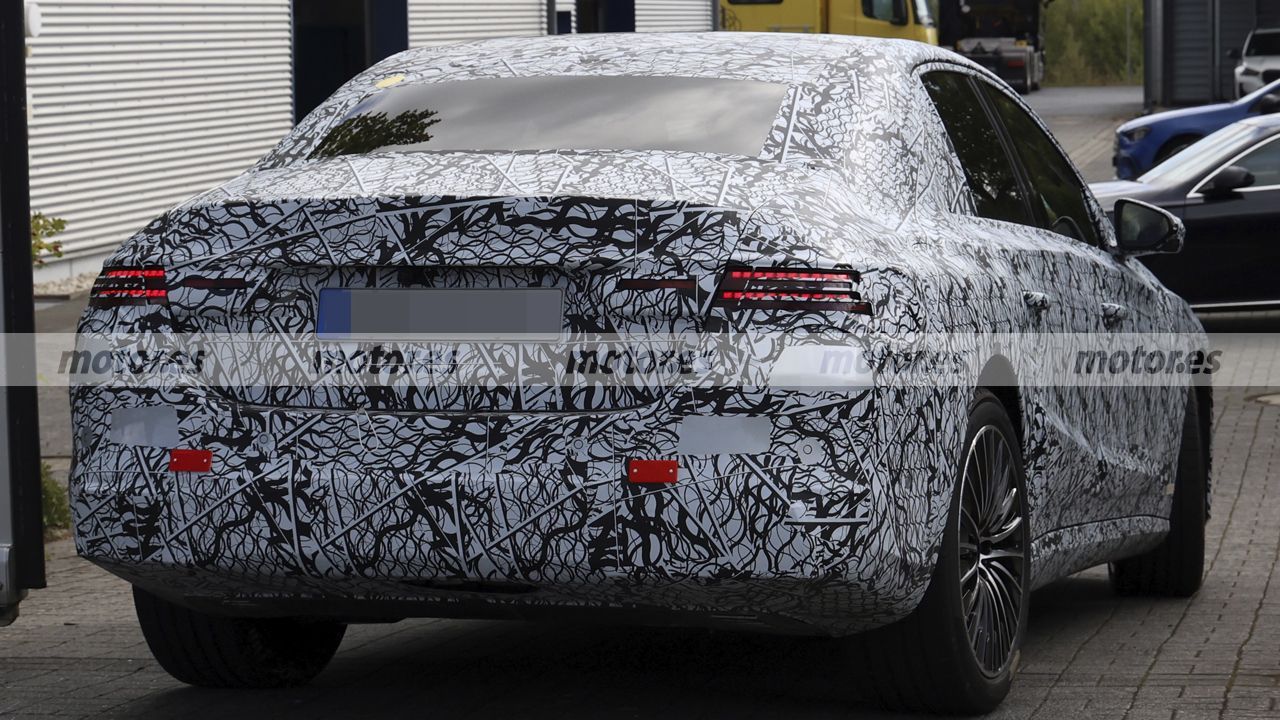 New Mercedes E-Class Electric Prototype Reveals Classic Sedan Design and Updated Lights