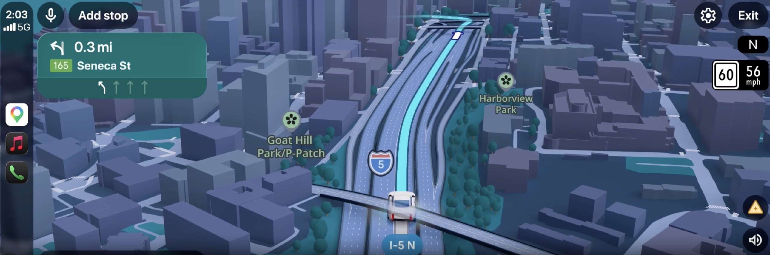 Google Maps on Android Auto Begins Testing Pop-Ups for Traffic Lights and Stop Signs