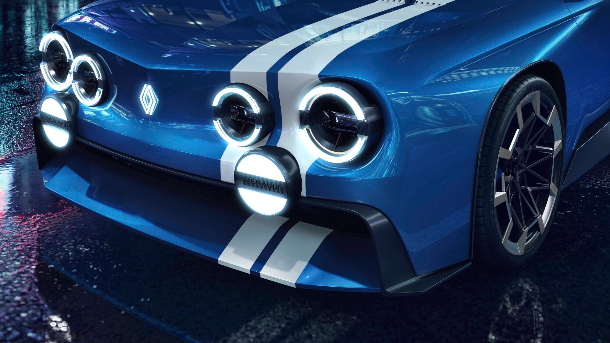 Renault Unveils Fully Electric 8 Gordini Concept with Retro Style and 270 Horsepower