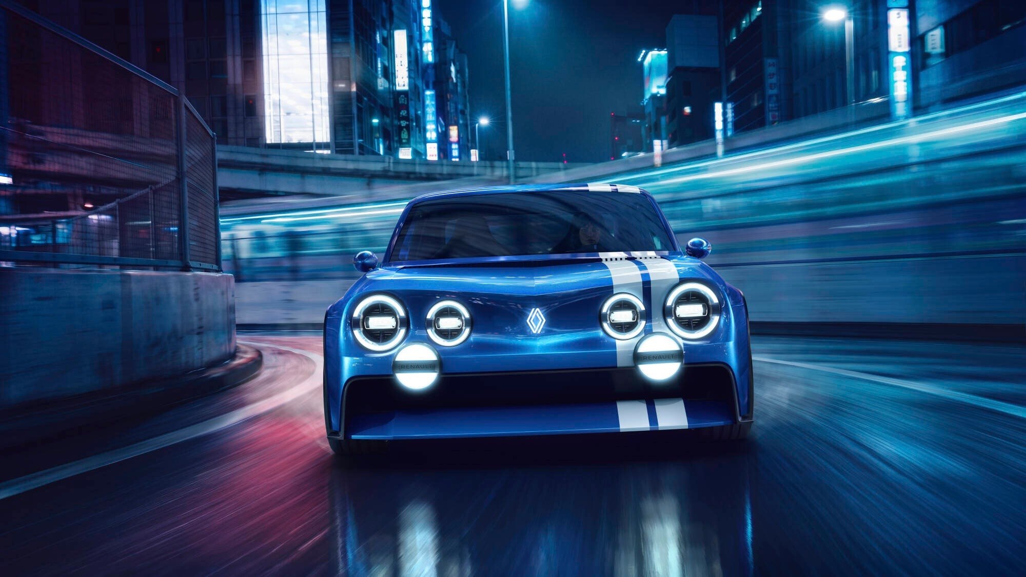 Renault Unveils Fully Electric 8 Gordini Concept with Retro Style and 270 Horsepower