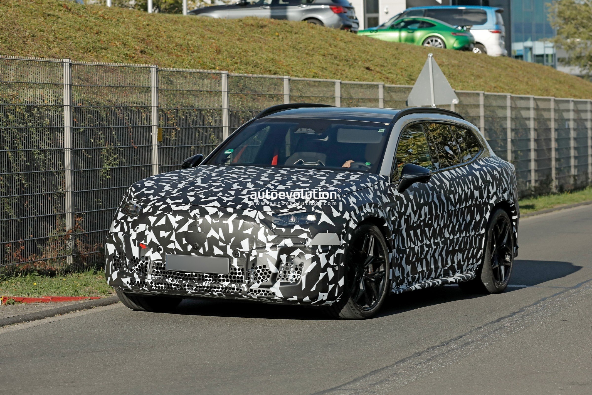 2027 Mercedes-AMG GT SUV Prototype Reveals Key Design Elements Ahead of October Debut