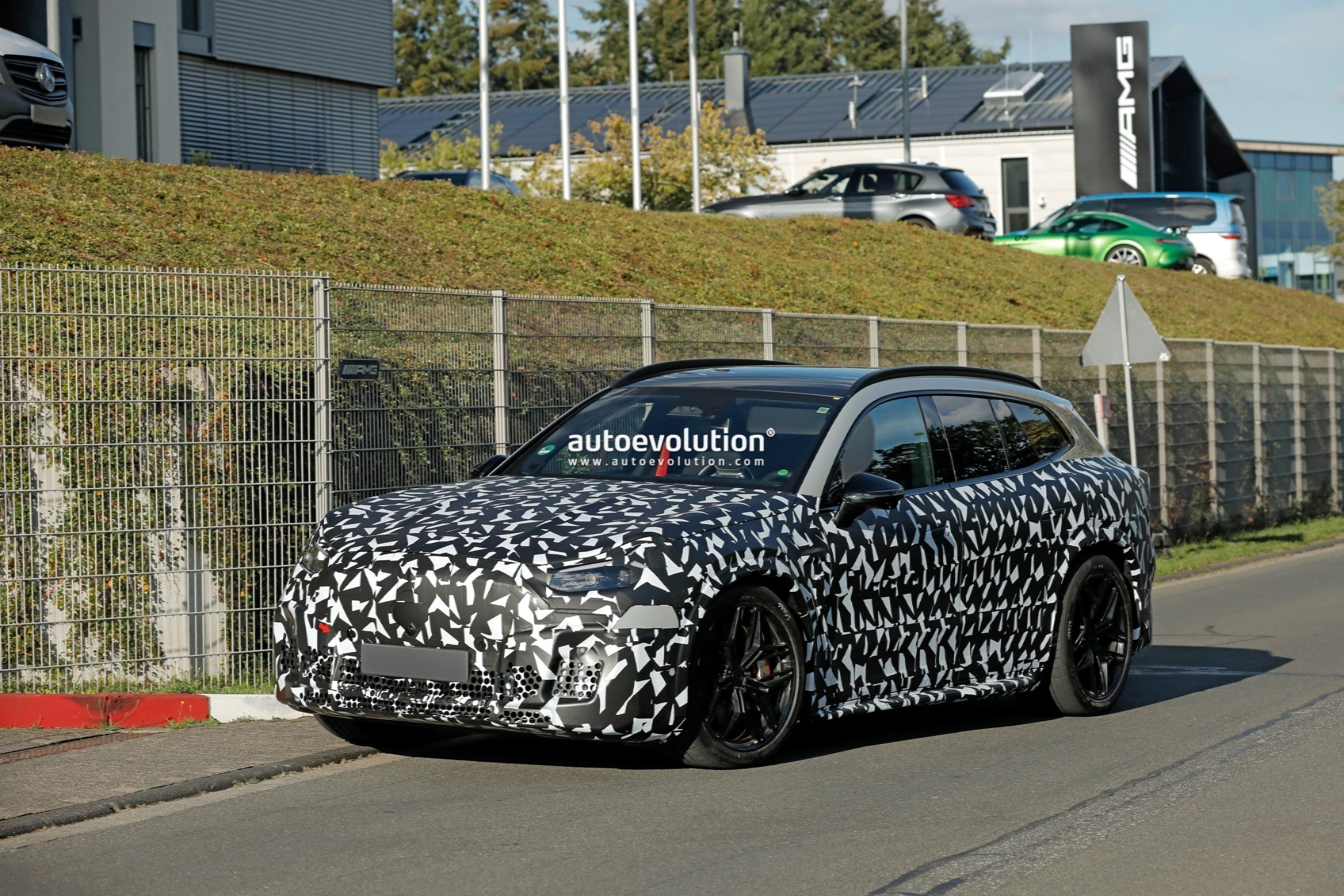 2027 Mercedes-AMG GT SUV Prototype Reveals Key Design Elements Ahead of October Debut