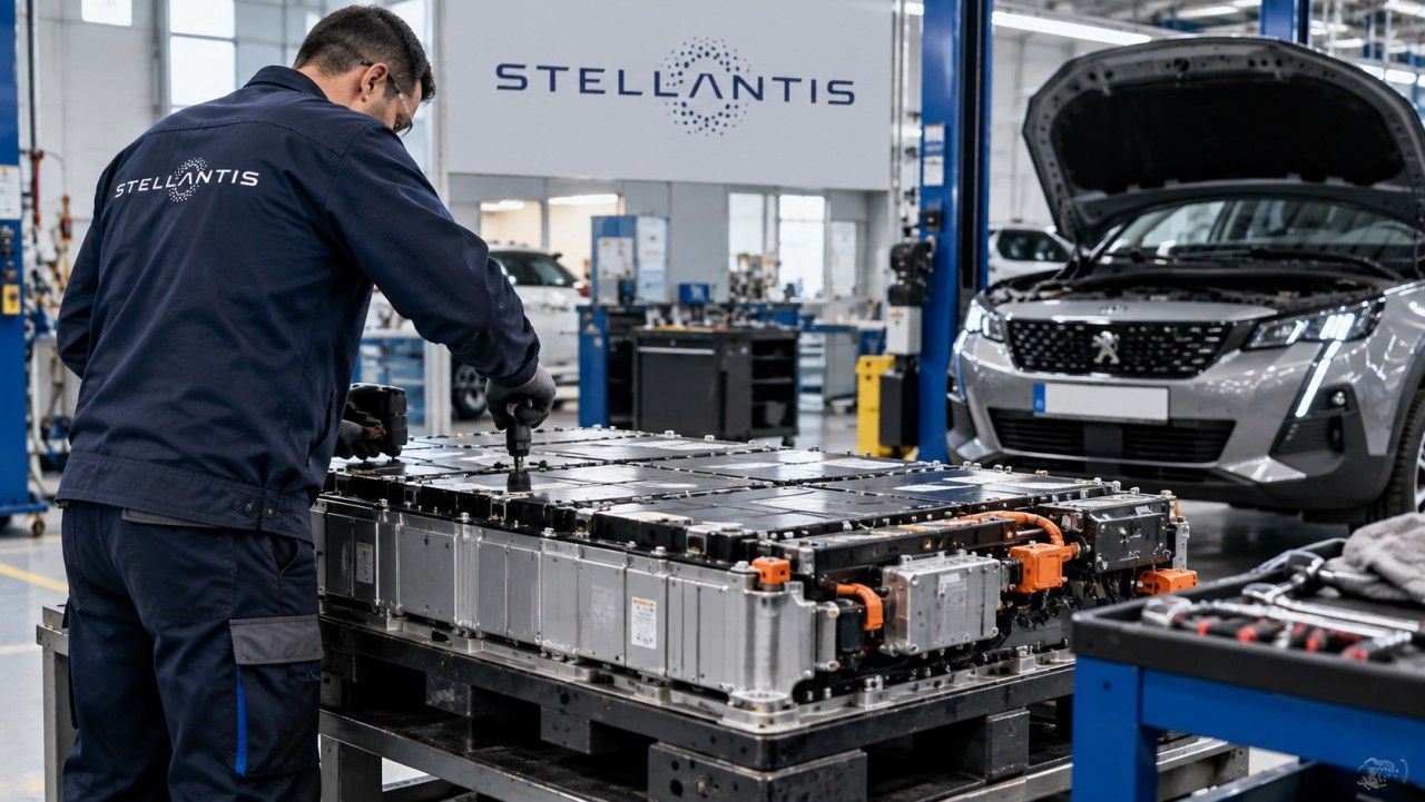Stellantis Offers Refurbished High-Voltage Batteries to Cut EV Repair Costs