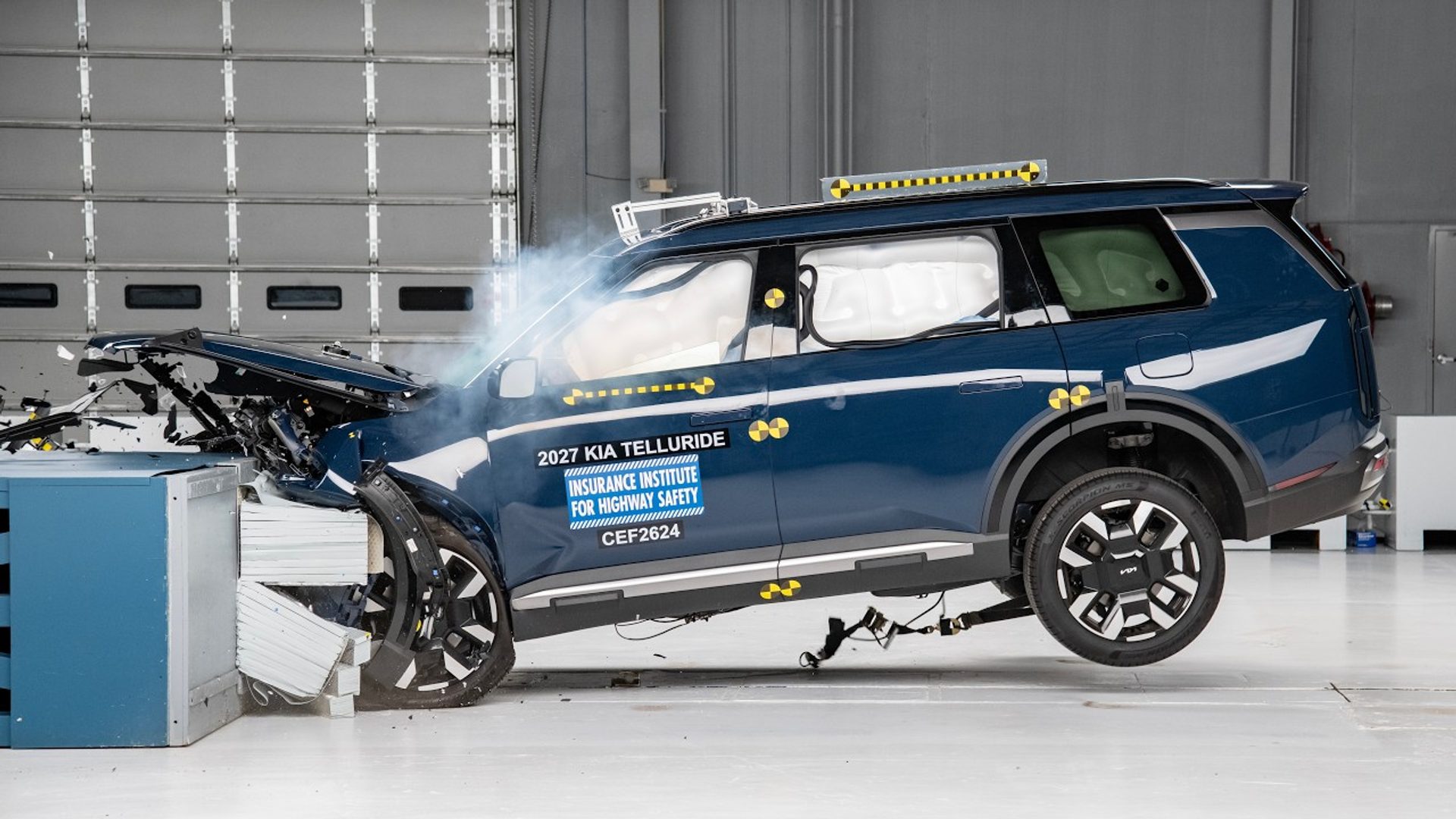 2027 Kia Telluride and 2026-27 Tesla Model Y Earn IIHS Top Safety Pick+