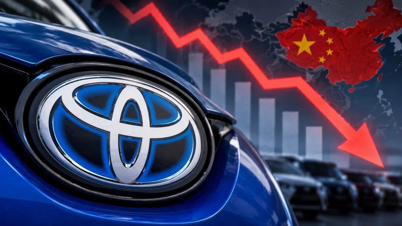 Toyota Faces Continued Sales Slump with China Declining for Seventh Month