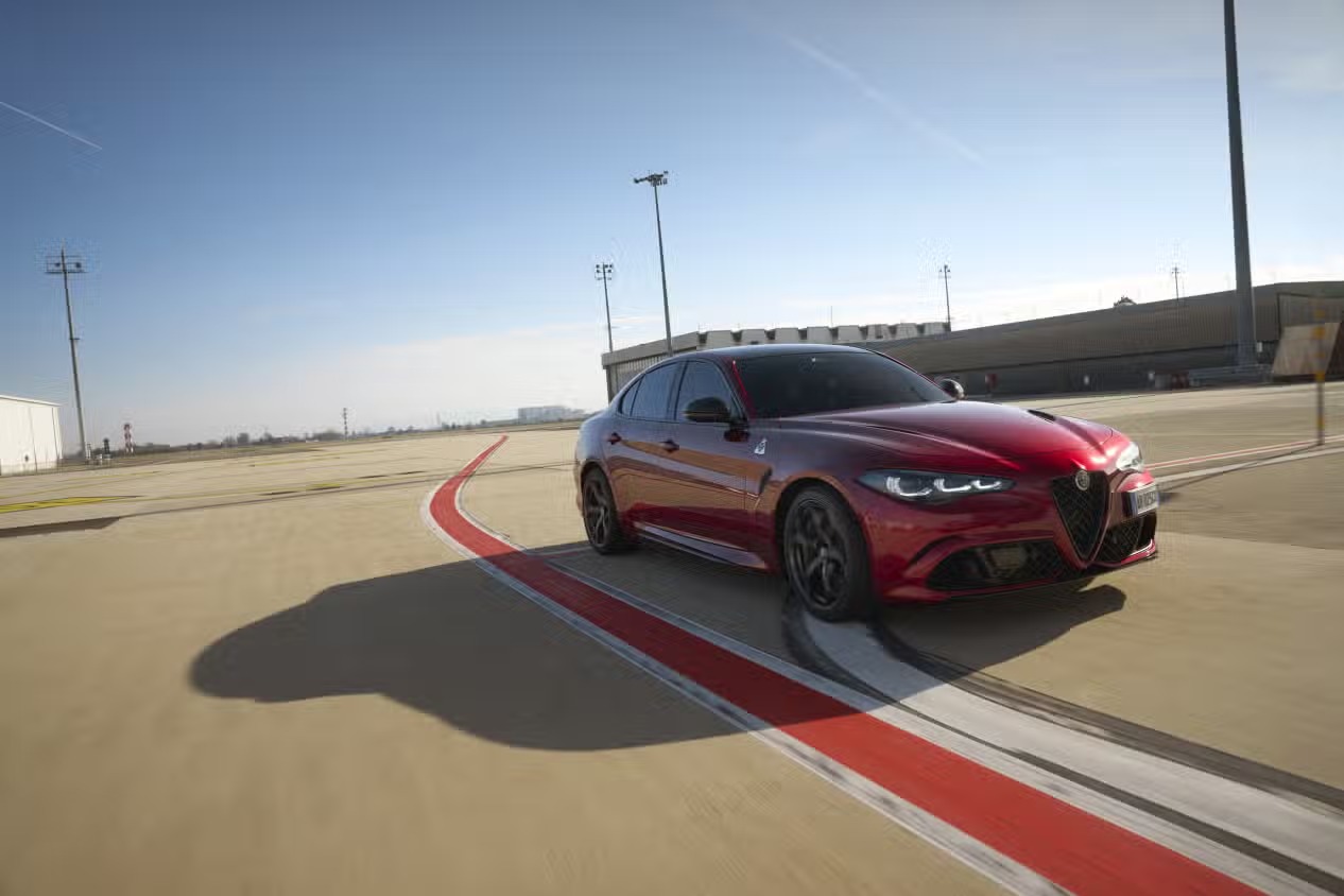 2027 Alfa Romeo Giulia Quadrifoglio Revealed Without Camouflage, Keeps Its Signature V6