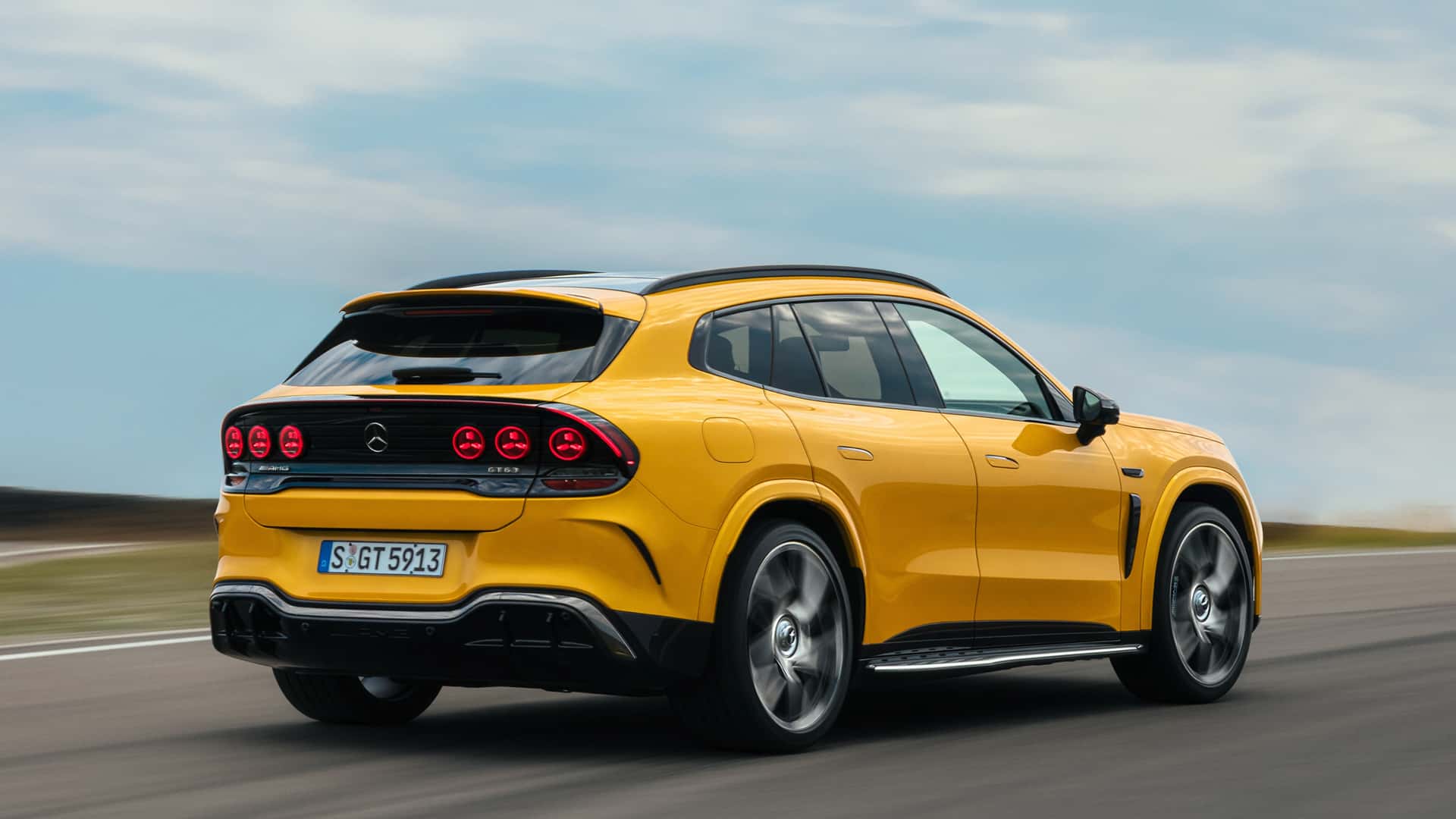 Mercedes-AMG Unveils Electric GT SUV with Up to 1,153 HP and Three Motors