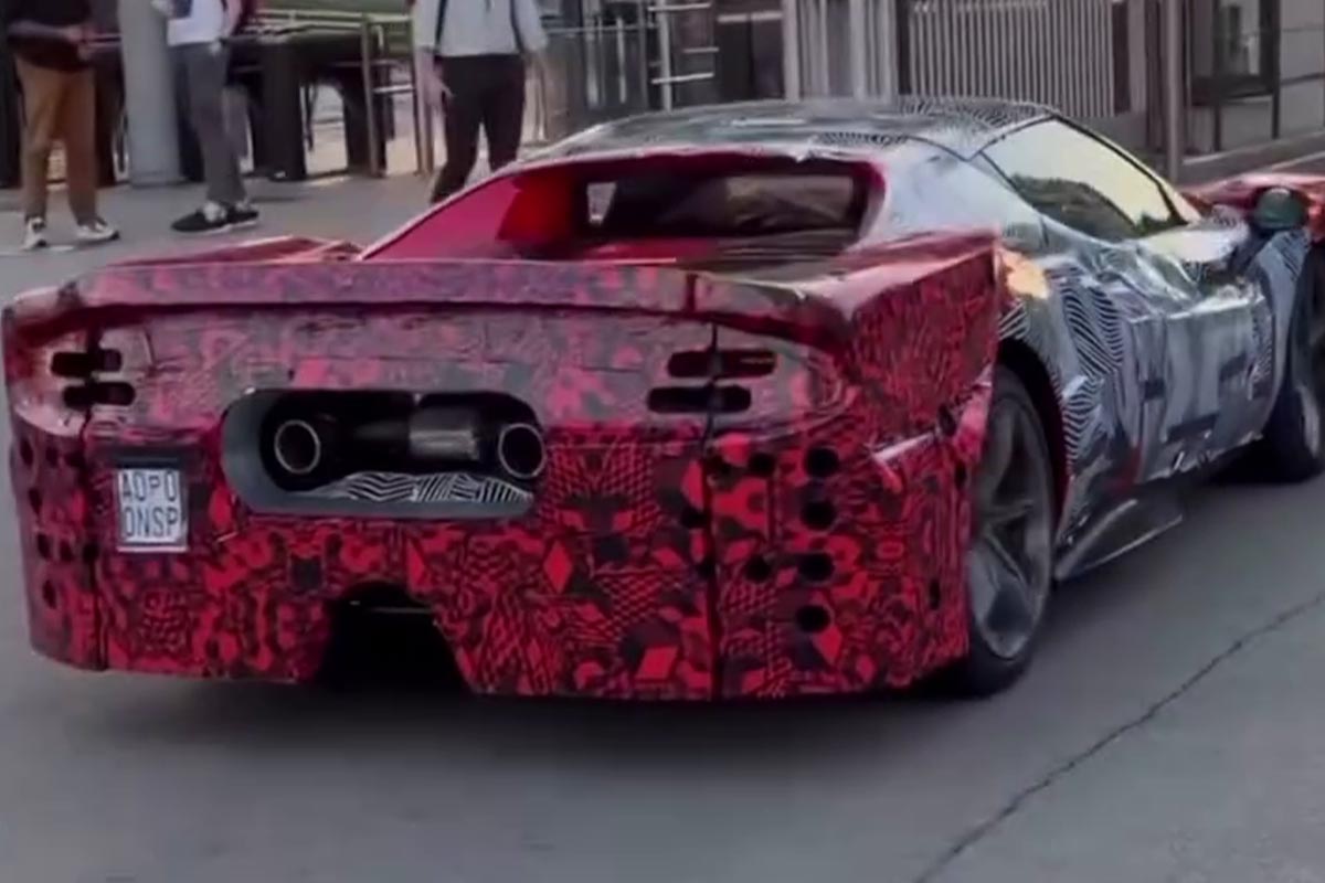 Ferrari Prototype Hints at Radical 730 HP V6 Road Car