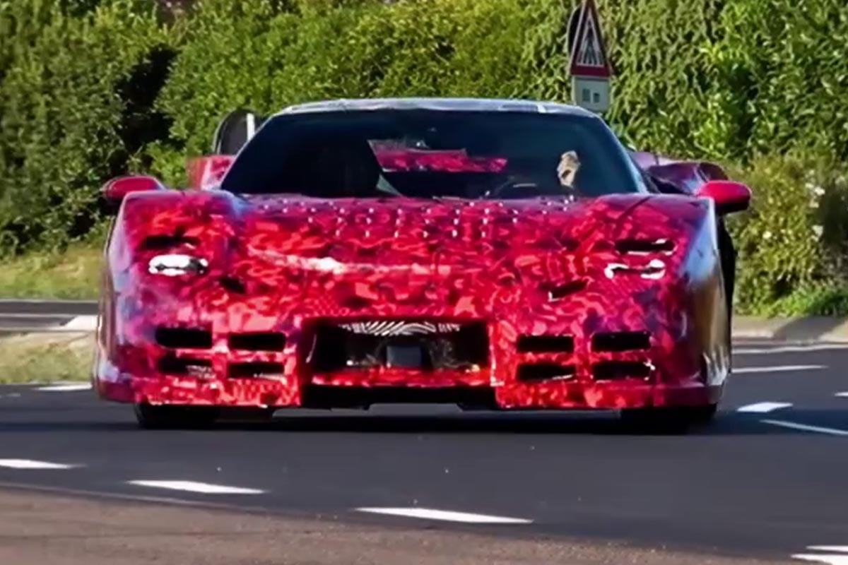 Ferrari Prototype Hints at Radical 730 HP V6 Road Car