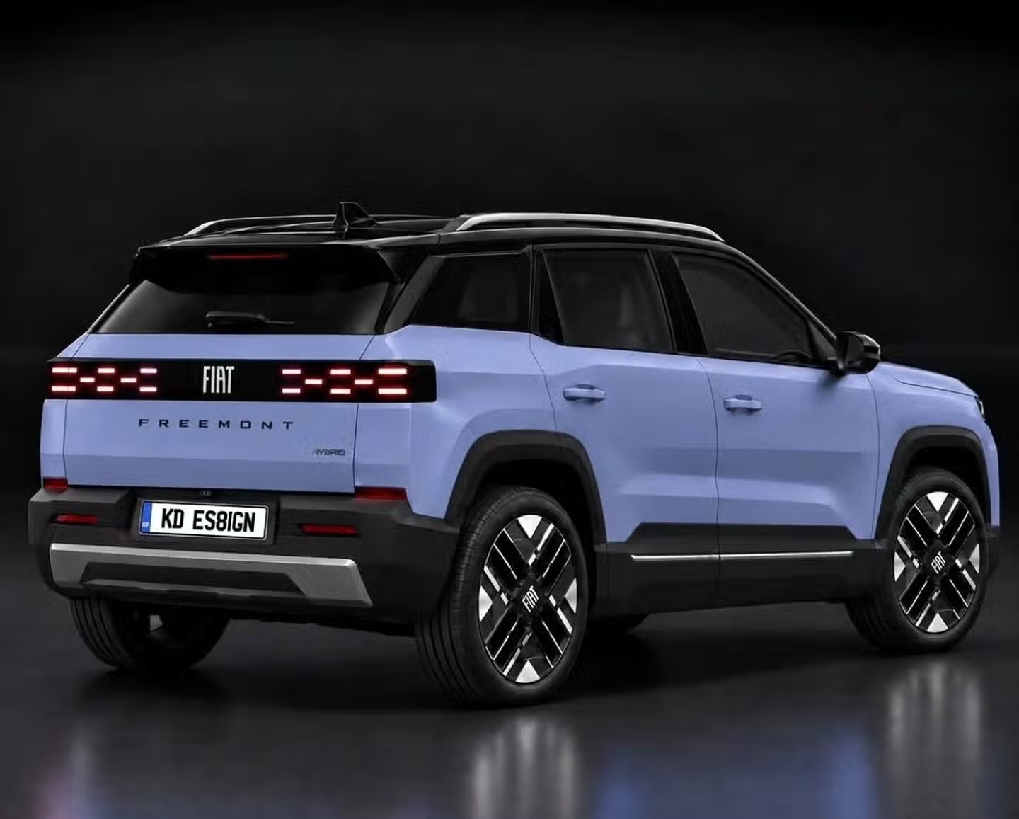 Fiat Freemont Reimagined as a Jeep Compass-Based SUV in New Digital Render