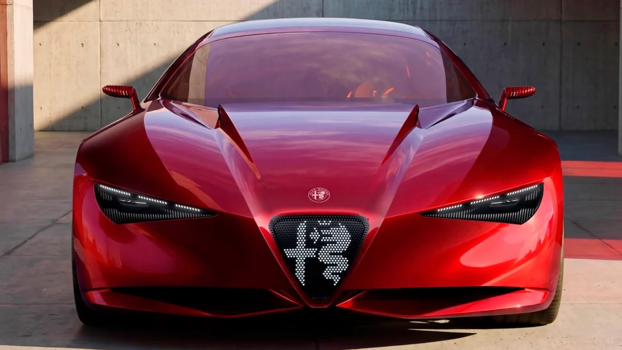 Alfa Romeo Cuorerosso Concept Previews Bold Design and V6 Hybrid for Future Giulia