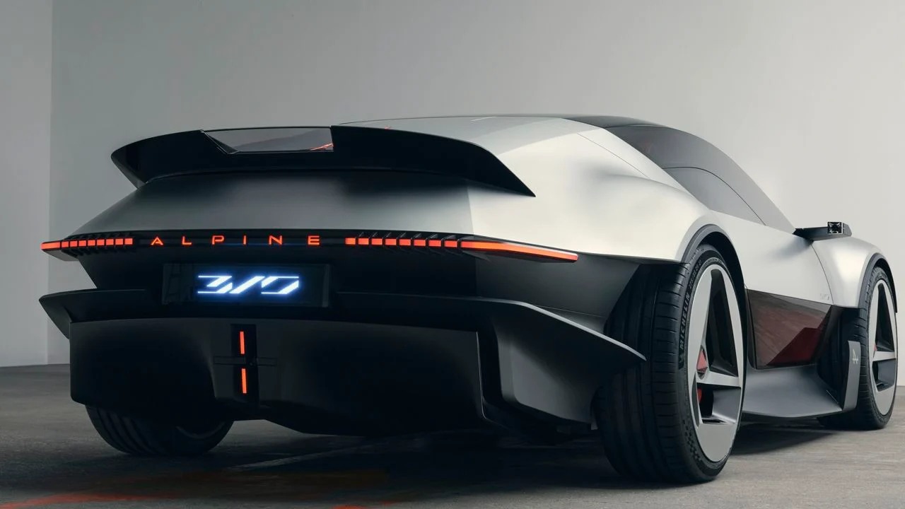 Alpine Shows Radical A310 VISION Prototype at Paris, Hinting at an Electric Future