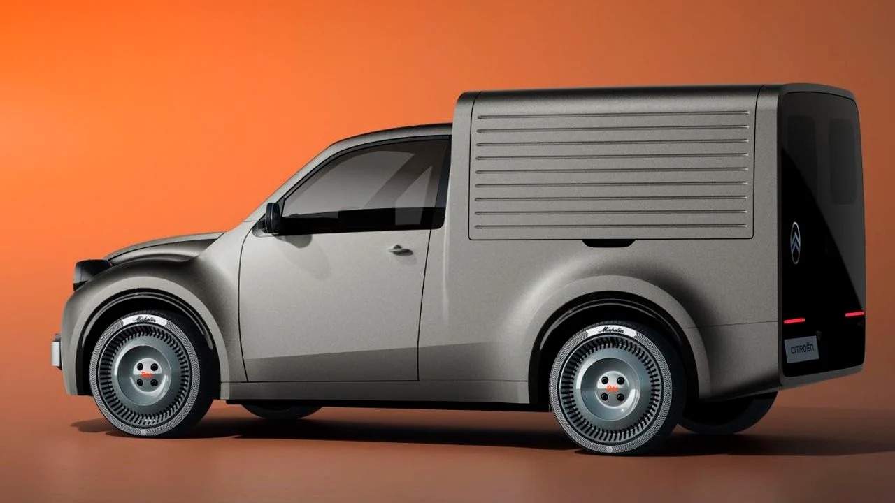 Citroën Shows Electric 2 CV Van Concept but Has No Immediate Plans to Produce It