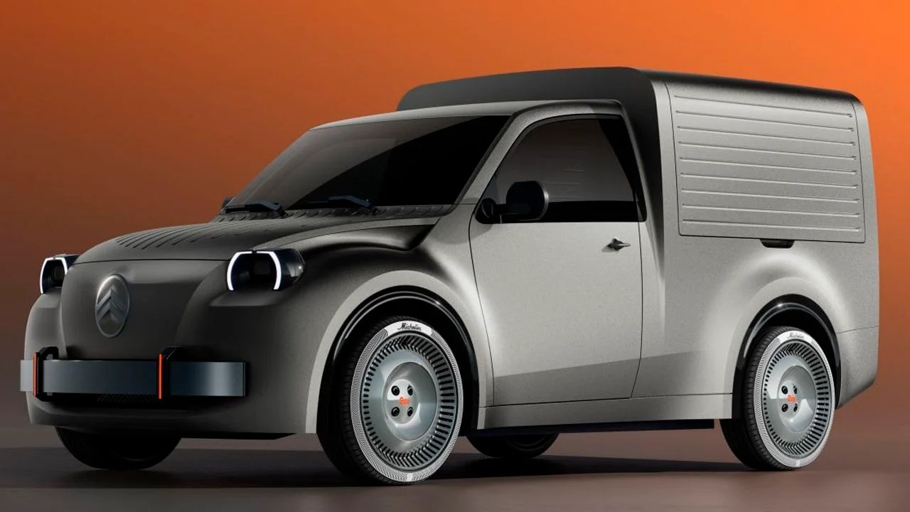 Citroën Shows Electric 2 CV Van Concept but Has No Immediate Plans to Produce It