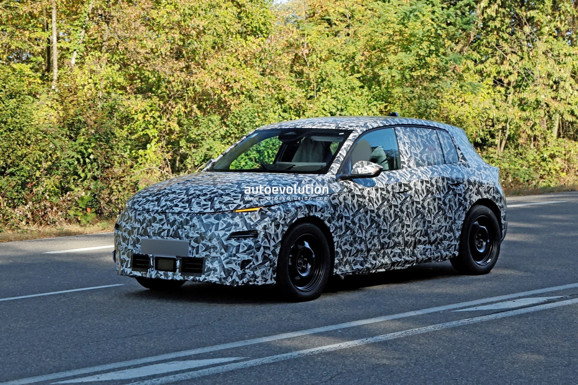 Next-Gen Peugeot 208 EV Spotted with Retro Boxy Shape and Steer-by-Wire