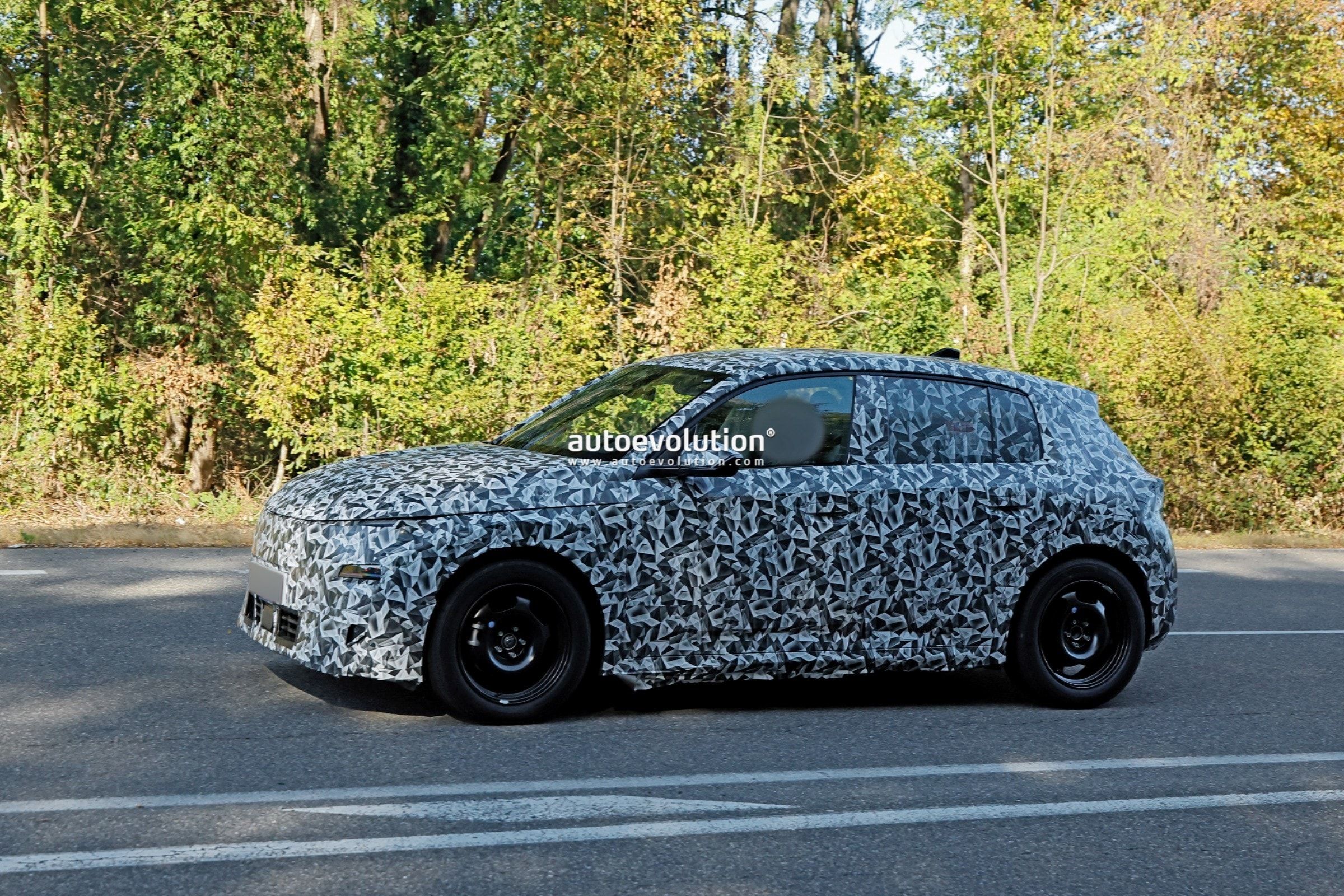 Next-Gen Peugeot 208 EV Spotted with Retro Boxy Shape and Steer-by-Wire