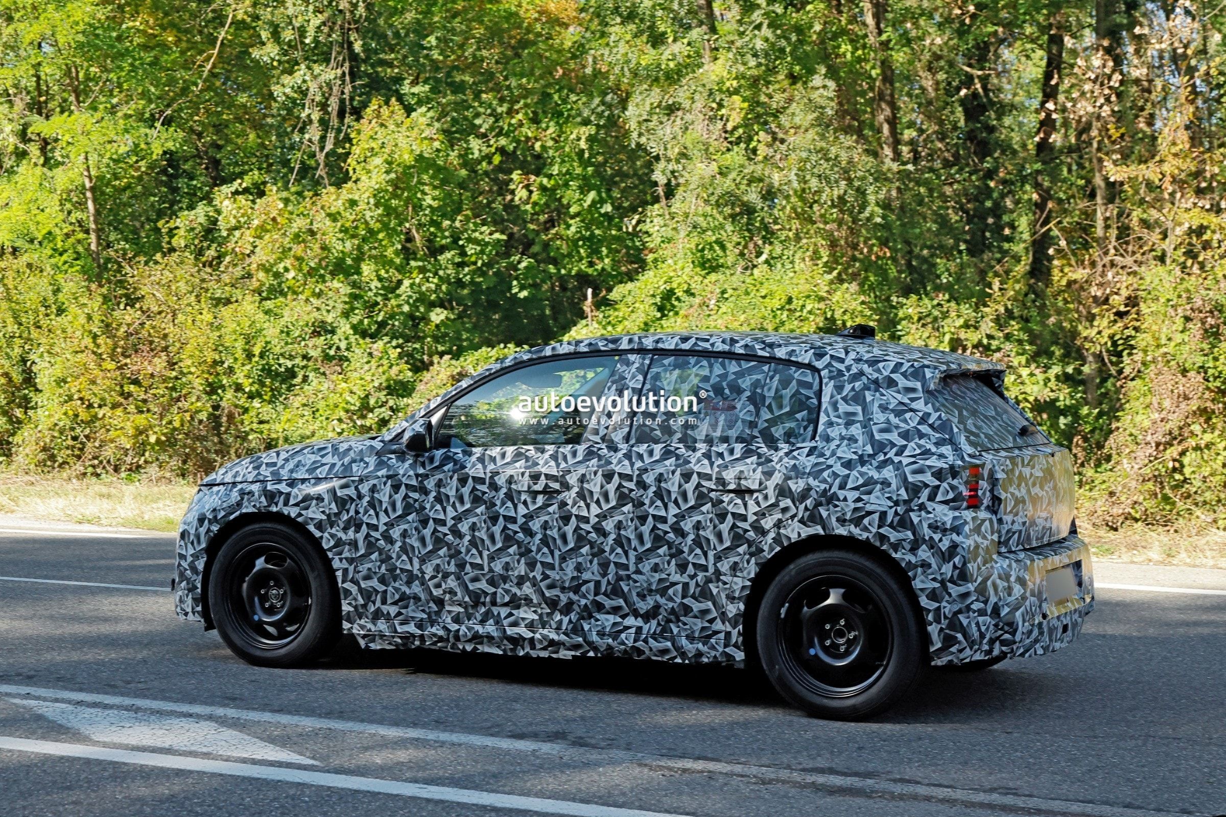 Next-Gen Peugeot 208 EV Spotted with Retro Boxy Shape and Steer-by-Wire