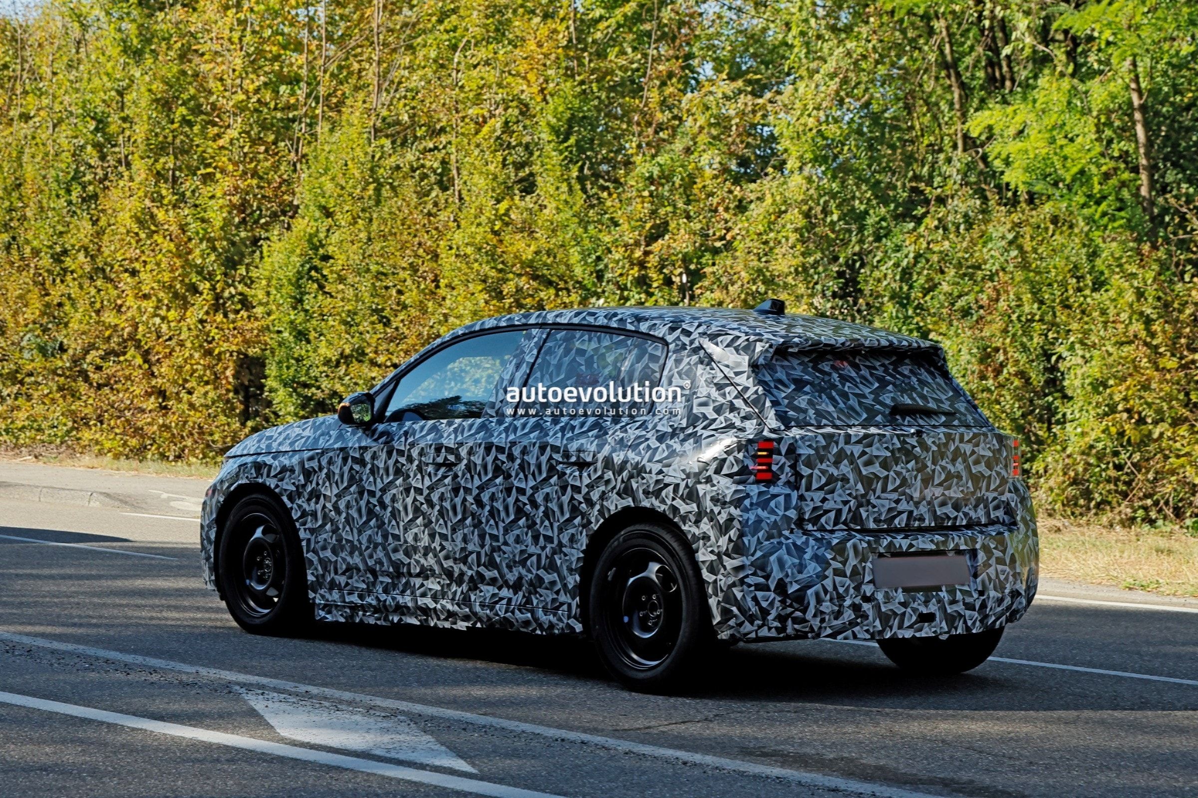 Next-Gen Peugeot 208 EV Spotted with Retro Boxy Shape and Steer-by-Wire