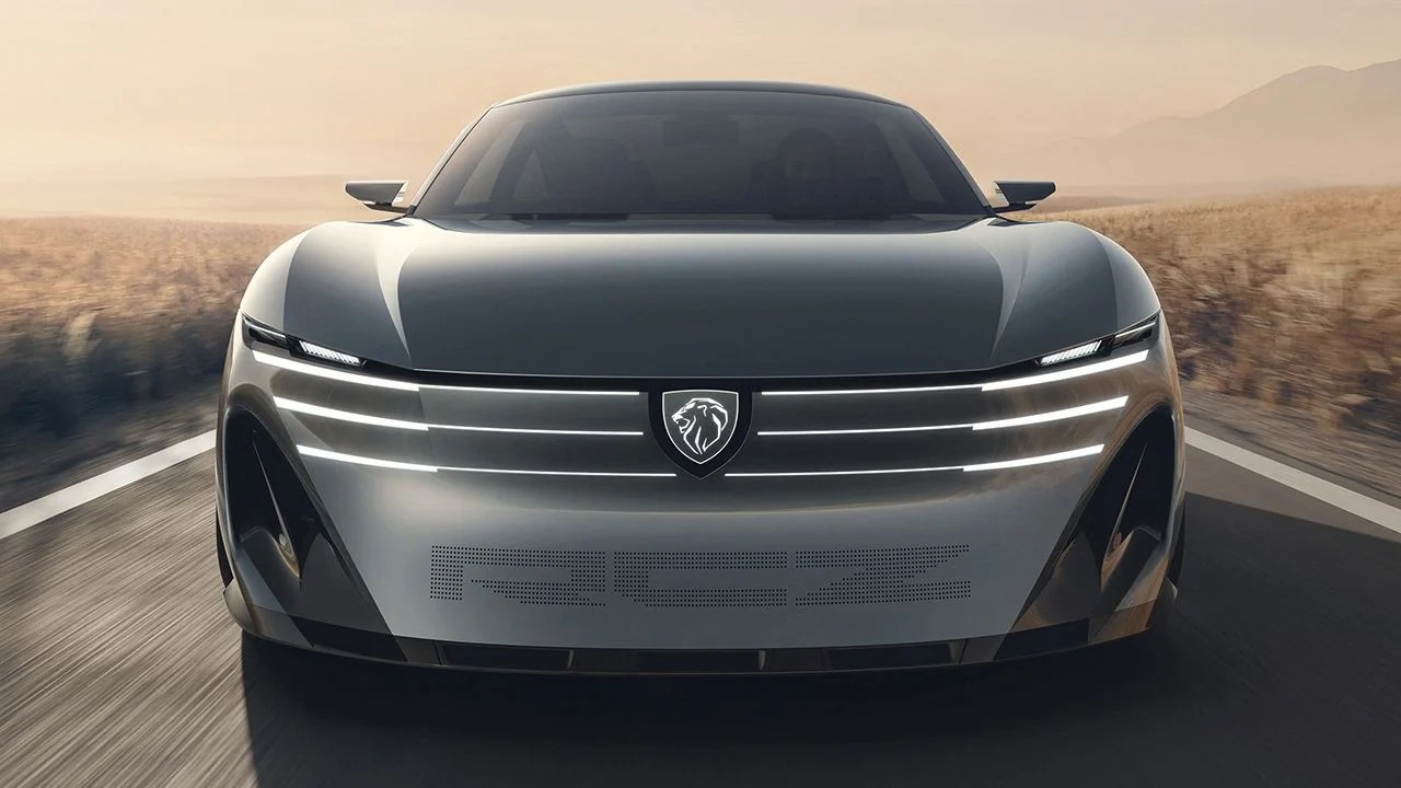 Peugeot Reveals RCZ Vision Concept with 500 hp Electric Powertrain