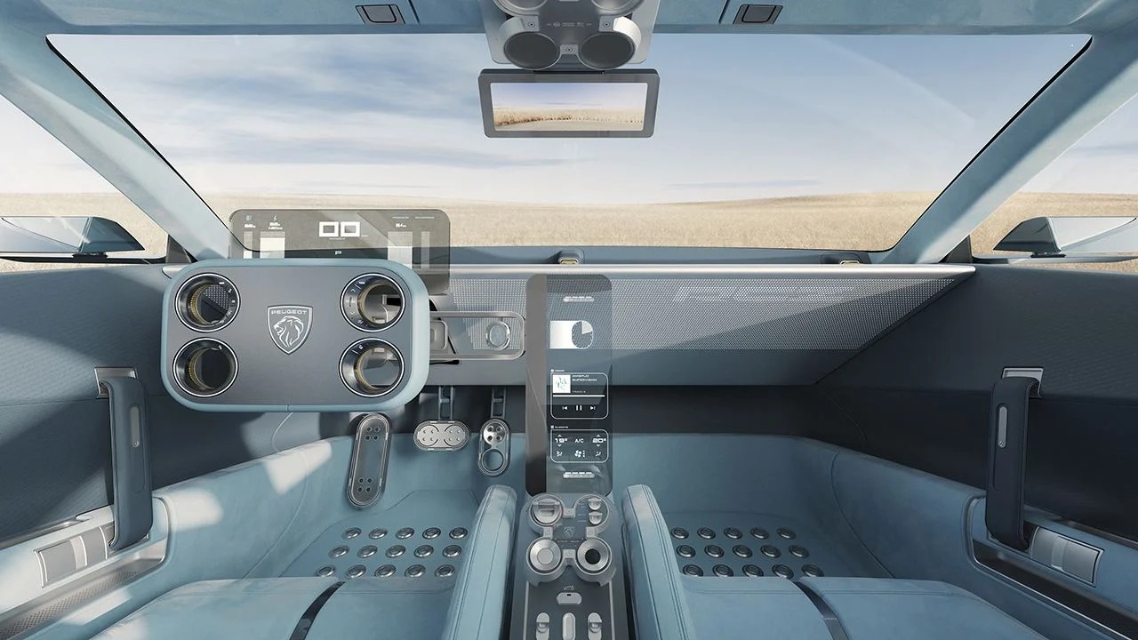 Peugeot Reveals RCZ Vision Concept with 500 hp Electric Powertrain