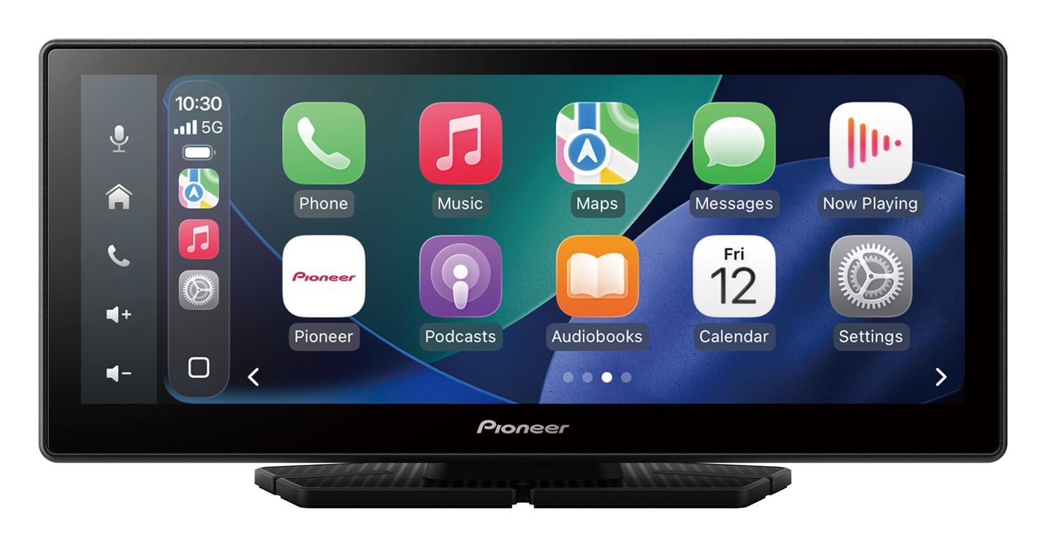 Pioneer Unveils Easy-to-Install Android Auto and CarPlay Dash-Mounted Screen