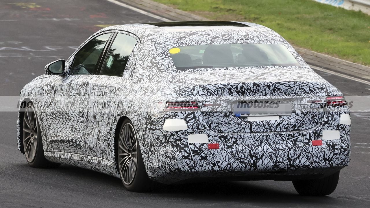 Mercedes Tests Electric E-Class at Nürburgring Ahead of 2027 Launch