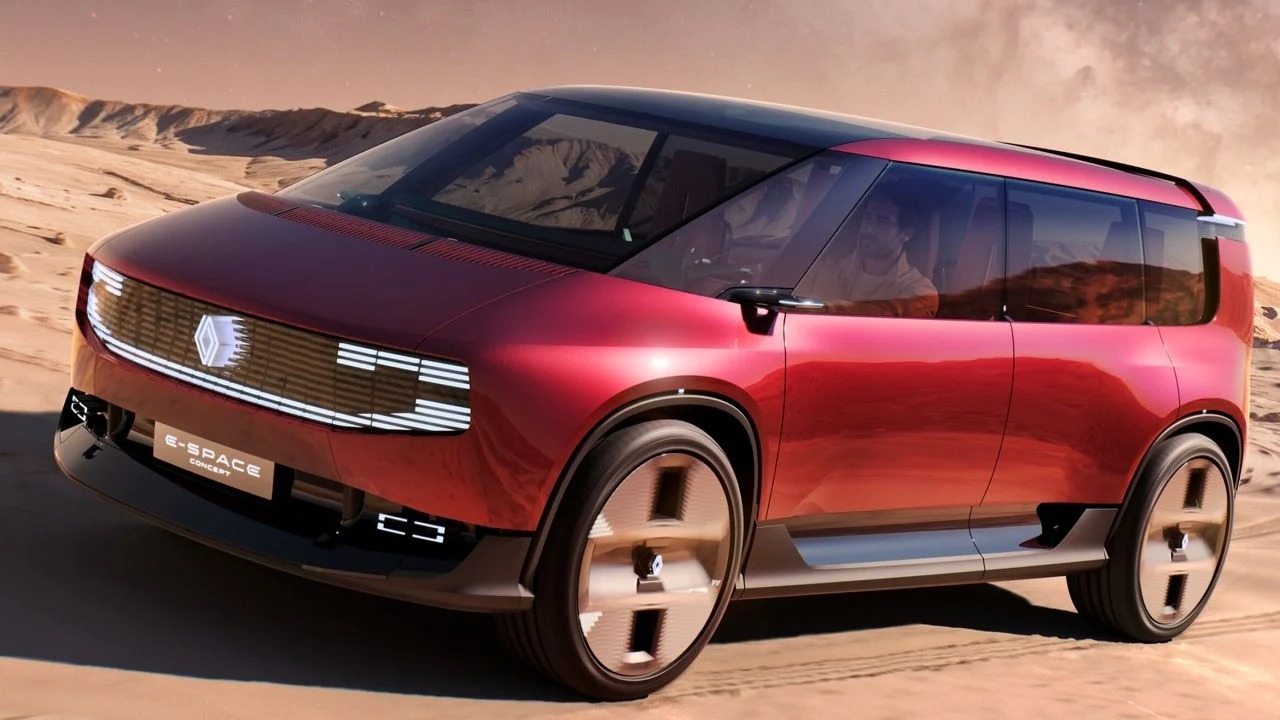 Renault's E-Space Concept Revives the 1984 Espace as an Electric Family MPV