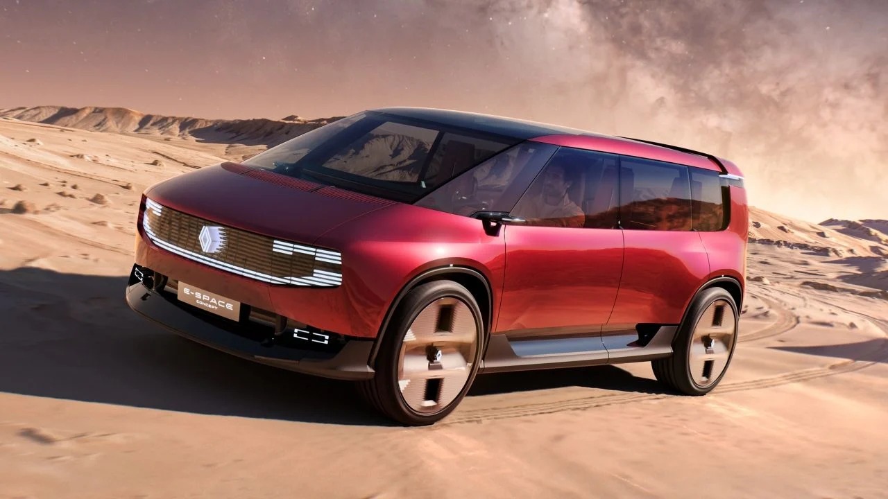 Renault's E-Space Concept Revives the 1984 Espace as an Electric Family MPV