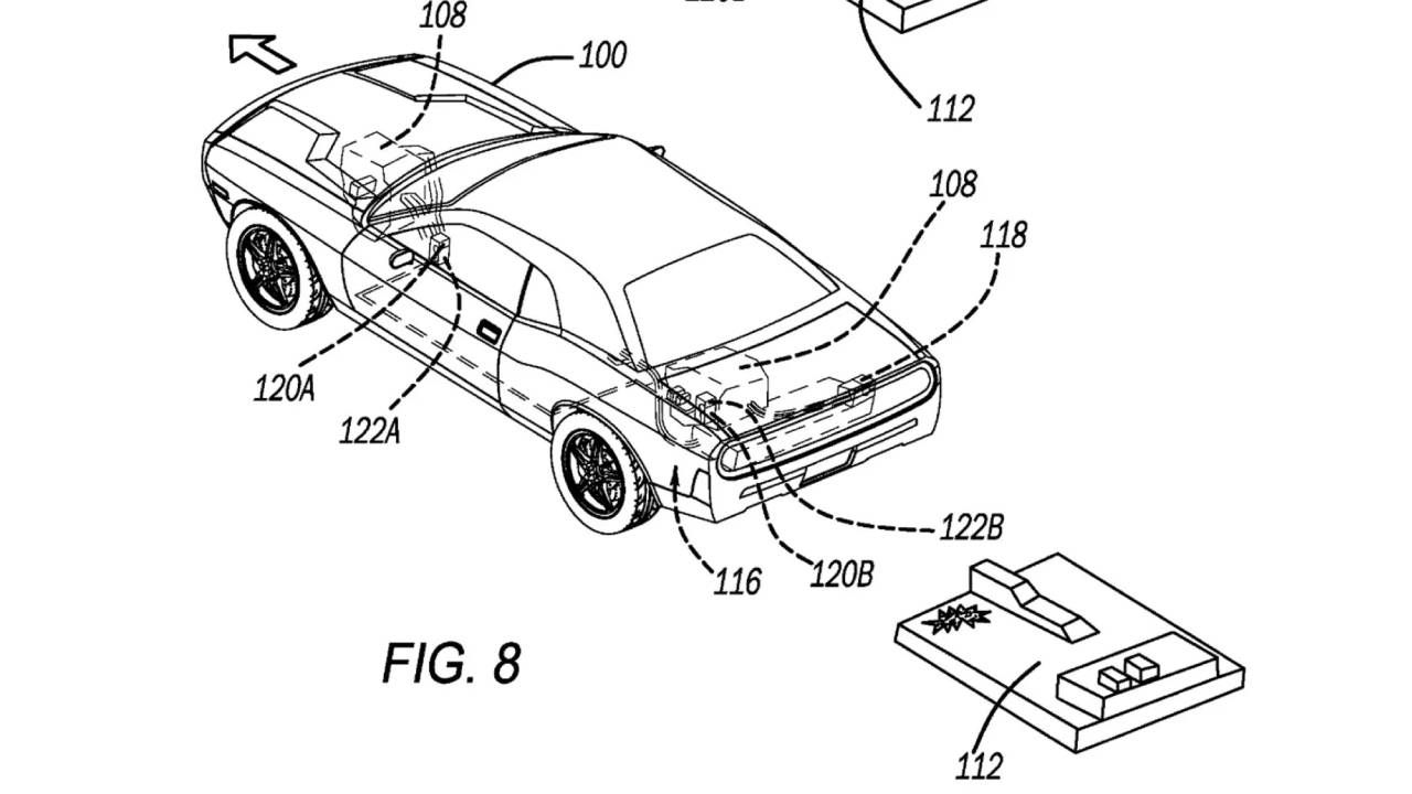 Stellantis Patents System to Eject EV Battery and Drive Away During Fire